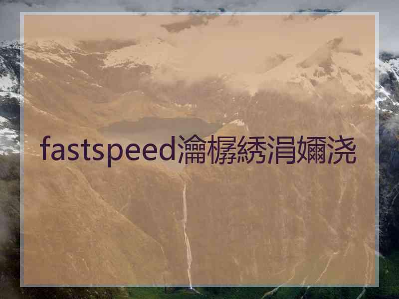 fastspeed瀹樼綉涓嬭浇