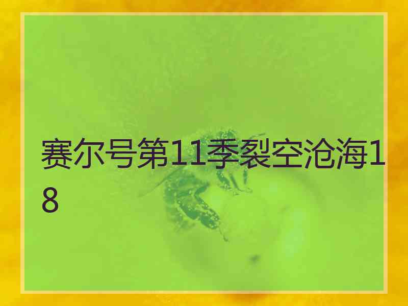 赛尔号第11季裂空沧海18