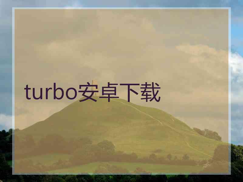 turbo安卓下载